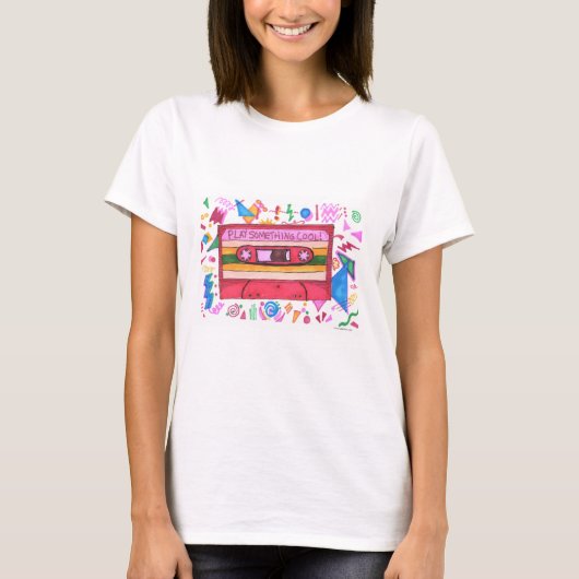 何遊カッコいいかMixtape Marker Art Music Tシャツ (正面)