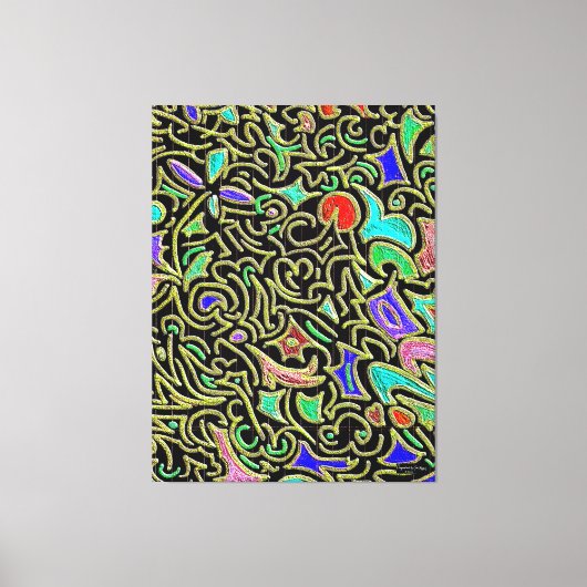 何1 キャンバスプリント (正面)