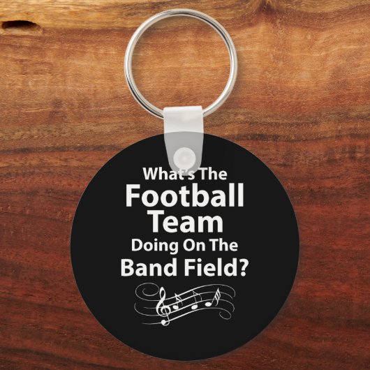 何39sサッカーチームはバンドのフィールドで行う キーホルダー (正面)