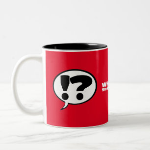 何!?スタジオコーヒーレッド ツートーンマグカップ