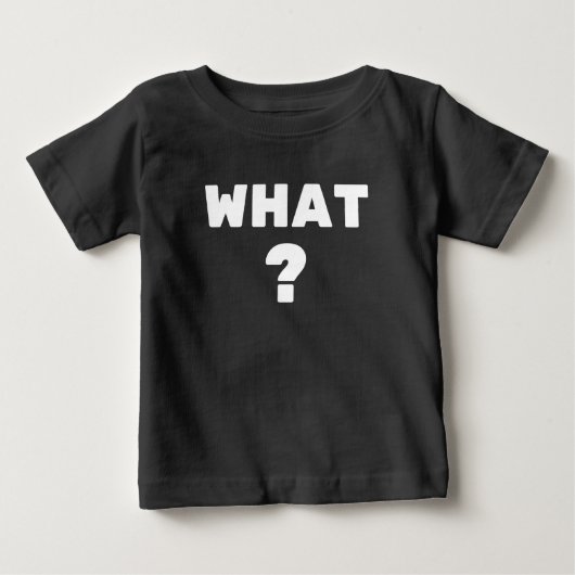 何? ベビーTシャツ (正面)