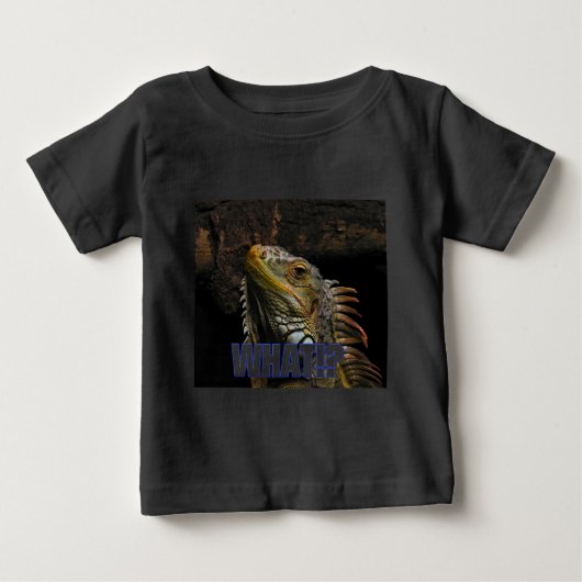 何!?伊グアナ ベビーTシャツ (正面)