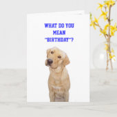 何"誕生日"を意味しますか。 カード (黄色い花)
