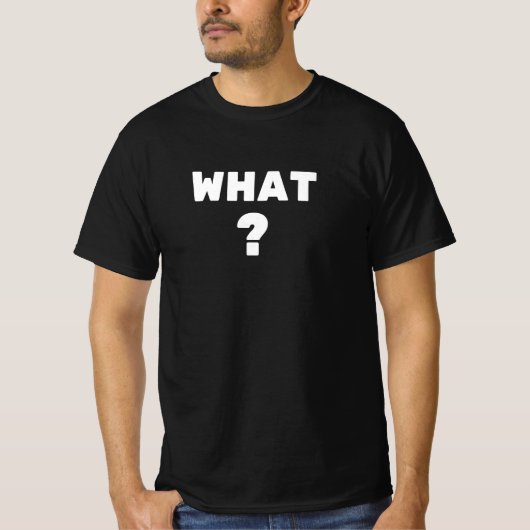 何? Tシャツ (正面)