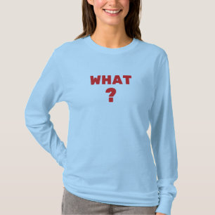 何？ Tシャツ