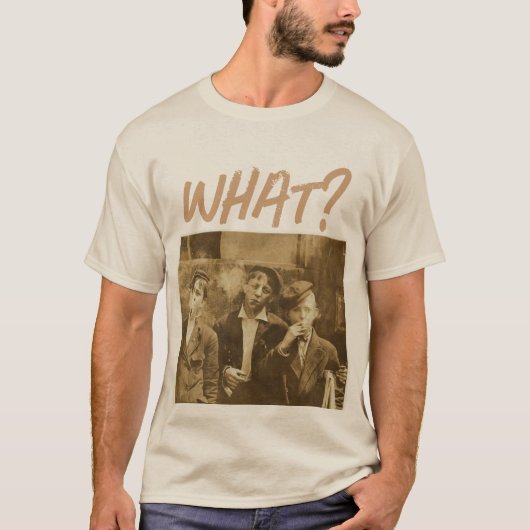 何?Tシャツ Tシャツ (正面)