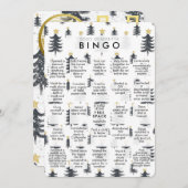 何A年ワンダーランド検疫ビンゴクリスマス シーズンカード (正面/裏面)