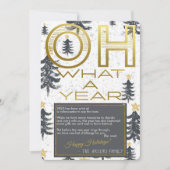 何A年ワンダーランド検疫ビンゴクリスマス シーズンカード (正面)