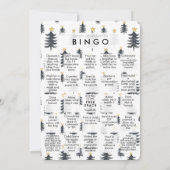 何A年ワンダーランド検疫ビンゴクリスマス シーズンカード (裏面)