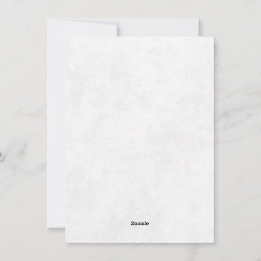 何A年新聞の家族ペットフォトクリスマス シーズンカード (裏面)