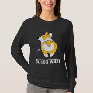 何Corgiお尻おもしろいCorgiオーナードッグエンサス Tシャツ