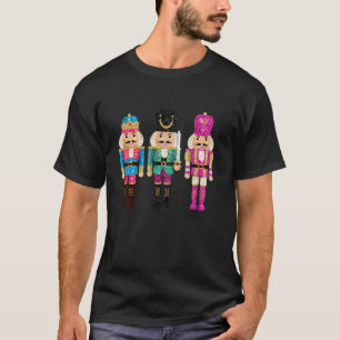 何sクラッキンナッツ割り込みクリスマスクリスマスクリスマスファミリーMa Tシャツ