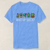 何Succa多肉植物カボスガーデンおもしろいアップ Tシャツ (デザイン正面)