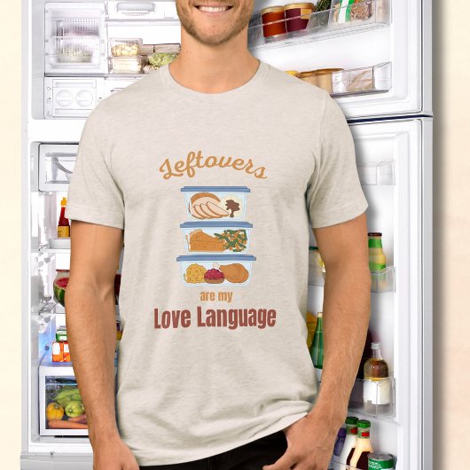 余った料理は私の愛の言語 おかしな感謝祭 トライブレンドＴシャツ