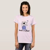 余りにかわいい子猫猫のTシャツおよびギフト Tシャツ (正面フル)