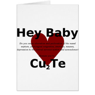 余りにかわいい(銅のテルル化物)