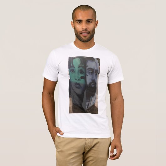 余りにすぐに行く-左の目およびNipsey Hussle Tシャツ (正面フル)