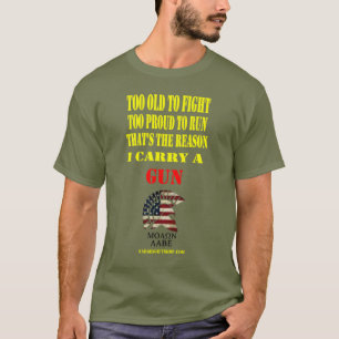 余りにも古い戦うため、走るには余りにも誇りを持った Tシャツ