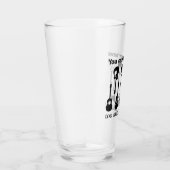 余りにも多くのギター タンブラーグラス (右)