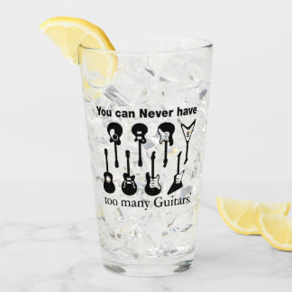 余りにも多くのギター タンブラーグラス