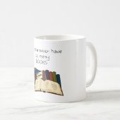 余りにも多くの本か。! コーヒーマグカップ (正面右)