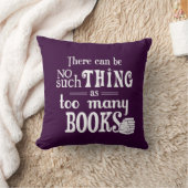 余りにも多くの本のような事はない場合もあります クッション (ブランケット)