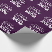 余りにも多くの本のような事無し ラッピングペーパー (角)