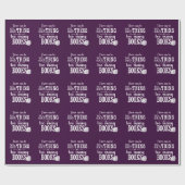 余りにも多くの本のような事無し ラッピングペーパー (フラット)