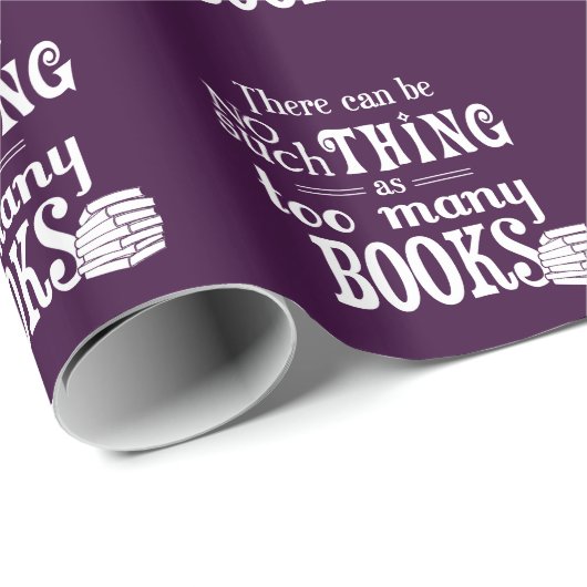 余りにも多くの本のような事無し ラッピングペーパー (ロールコーナー)