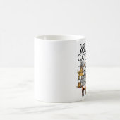 余りにも多くの猫 コーヒーマグカップ (中央)