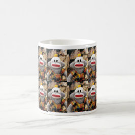 余りにも多くのSockMonkeys コーヒーマグカップ