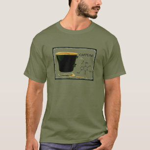 余りにカフェインのTシャツ Tシャツ