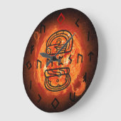 余りにファンキーな時計 ラージ壁時計 (傾斜)