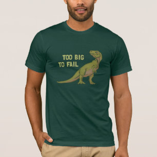 余りに大きいディーノのティーを失敗するため Tシャツ