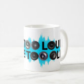 余りに大声で、余りに古い コーヒーマグカップ (正面右)