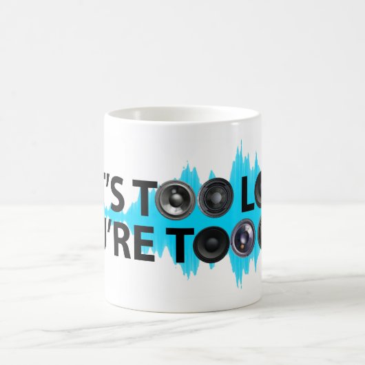 余りに大声で、余りに古い コーヒーマグカップ (中央)