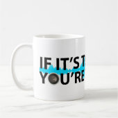 余りに大声で、余りに古い コーヒーマグカップ (左)