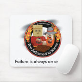 余りに恥じたBBQのマウスパッドを示すため マウスパッド (マウス)