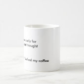余りに早く、必要性のコーヒー コーヒーマグカップ (中央)