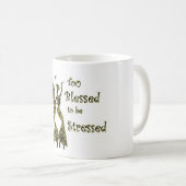 余りに賛美される コーヒーマグカップ (正面右)