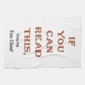 余りに近く キッチンタオル (横)