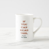 余りに近く ボーンチャイナマグカップ (右)