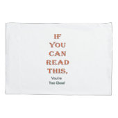 余りに近く 枕カバー (裏面)