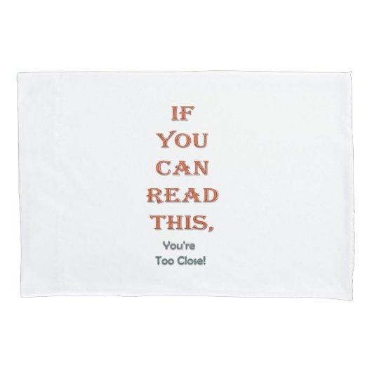 余りに近く 枕カバー (正面)