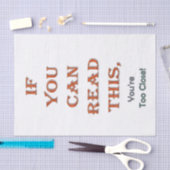 余りに近く 薄葉紙 (クラフト)