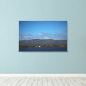 余りに遠くに上るため キャンバスプリント (インサイチュ (ウッドフロア))