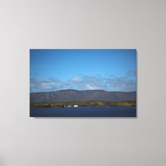 余りに遠くに上るため キャンバスプリント (正面)