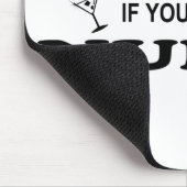 余りに飲み物の-ナース マウスパッド (コーナー)