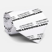 余りに飲み物の-バスーン ネクタイ (ロール)