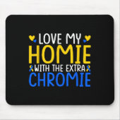 余分なクロミーで私の家を愛する マウスパッド (正面)